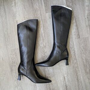 Deesha Knee High Black Boots Nautralizer 7.5